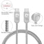 SIIG Zinc Alloy USB-C to USB-C Charging & Sync Braided Cable - 3.3ft 2-Pack