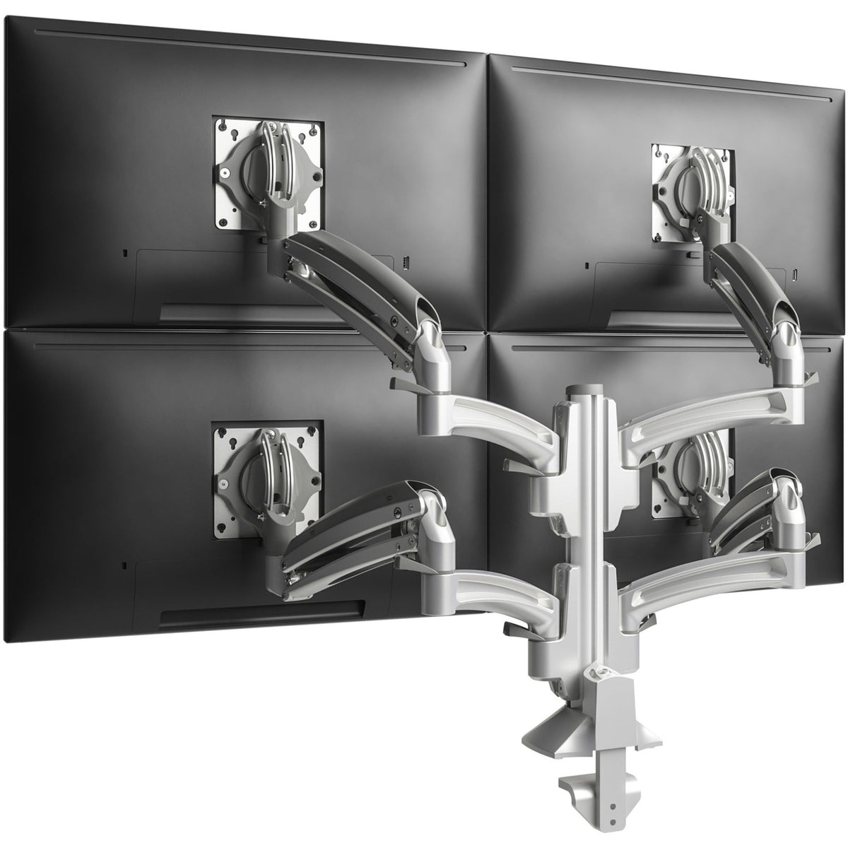 Chief KONTOUR K1C420S Desk Mount for Monitor TV - Silver