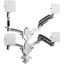 Chief KONTOUR K1C420S Desk Mount for Monitor TV - Silver