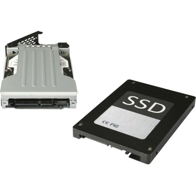 Icy Dock ToughArmor MB607SP-B Drive Enclosure for 5.25" - Serial ATA/600 Host Interface Internal - Black