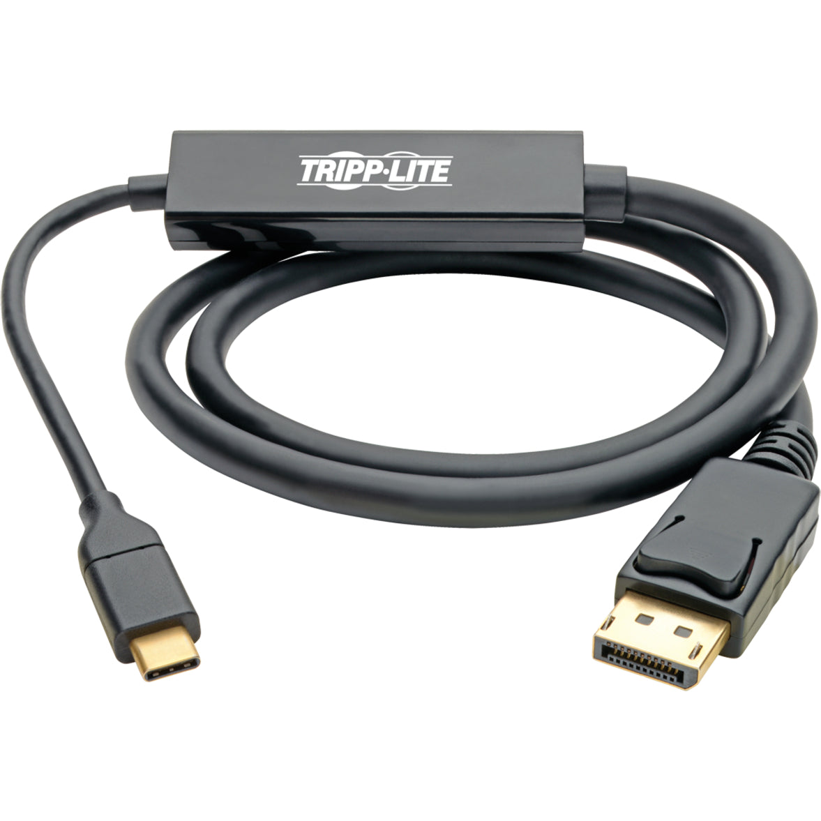 Tripp Lite USB C to DisplayPort Adapter Converter Cable 4K @ 60Hz Thunderbolt 3  USB Type C USB-C USB Type-C 3ft 3'