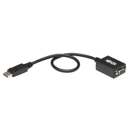 Tripp Lite DisplayPort to VGA Active Adapter Video Converter Black (M/F) 1 ft. (0.31 m)