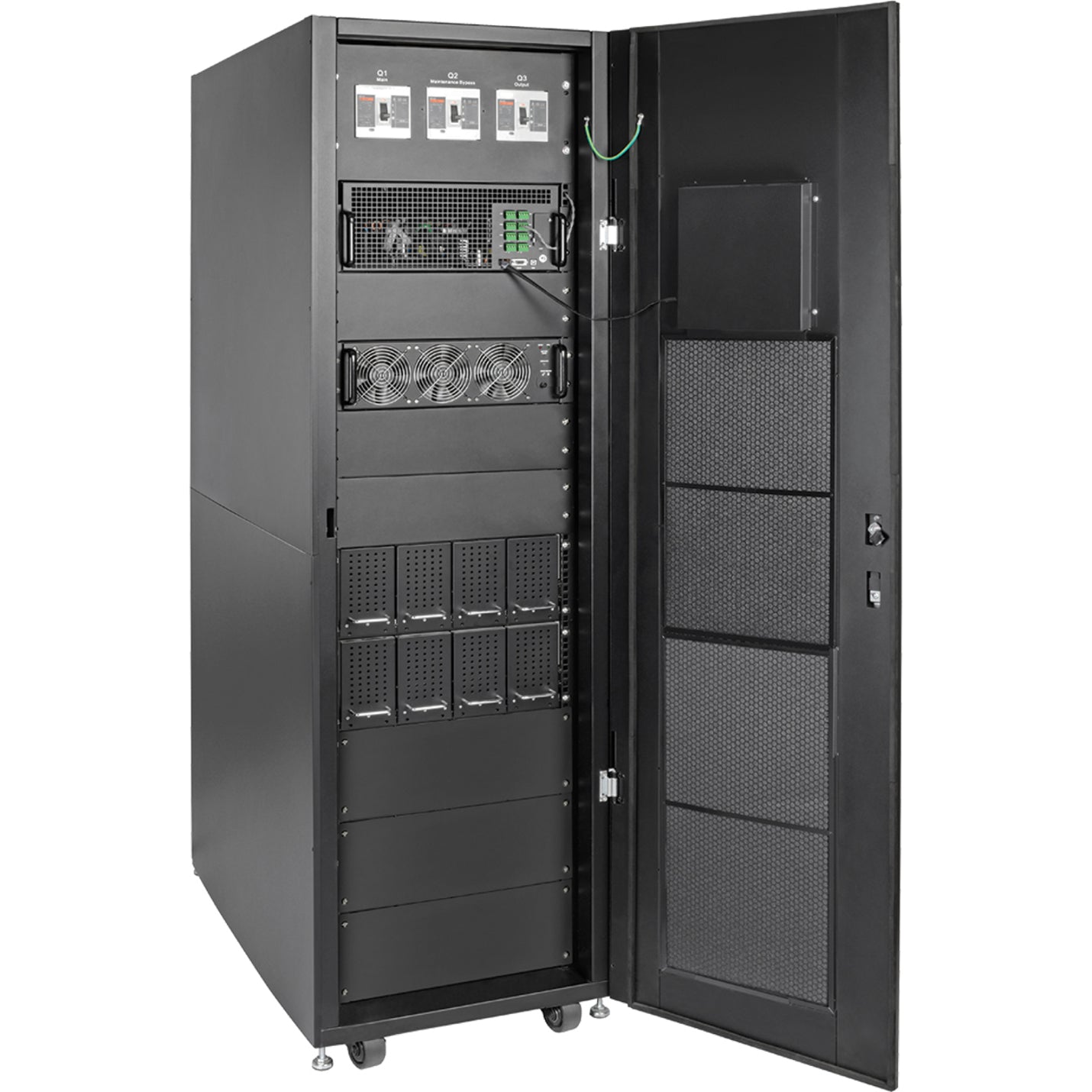 Tripp Lite SmartOnline SVX Series 30kVA 400/230V 50/60Hz Modular Scalable 3-Phase On-Line Double-Conversion Medium-Frame UPS System 2 Battery Modules