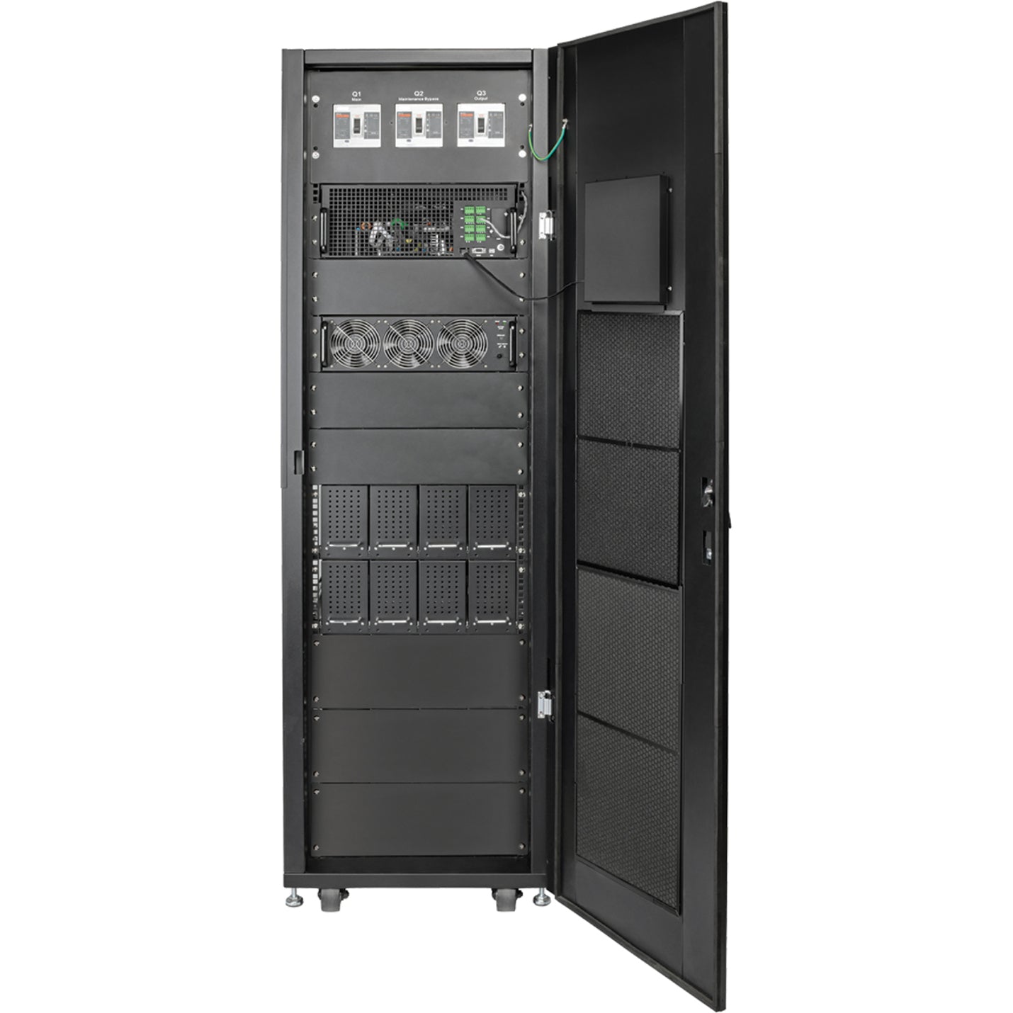 Tripp Lite SmartOnline SVX Series 30kVA 400/230V 50/60Hz Modular Scalable 3-Phase On-Line Double-Conversion Medium-Frame UPS System 2 Battery Modules