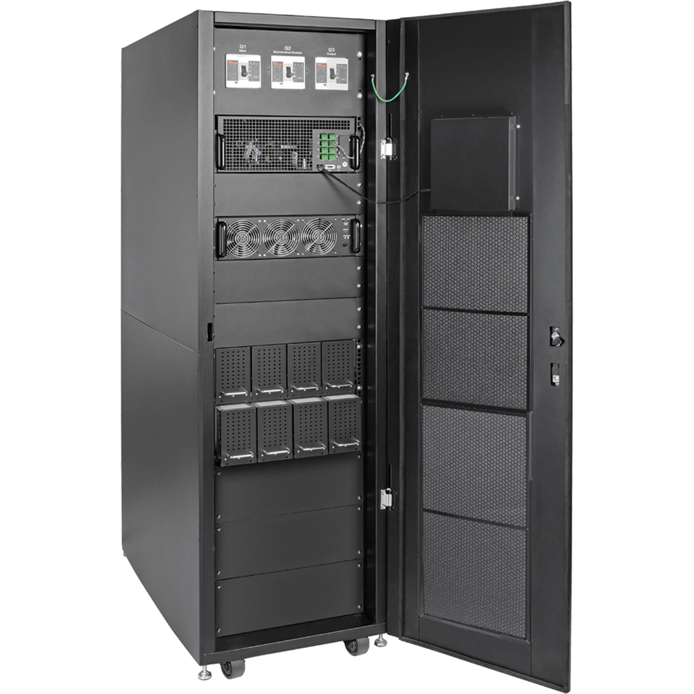 Tripp Lite SmartOnline SVX Series 30kVA 400/230V 50/60Hz Modular Scalable 3-Phase On-Line Double-Conversion Medium-Frame UPS System 2 Battery Modules