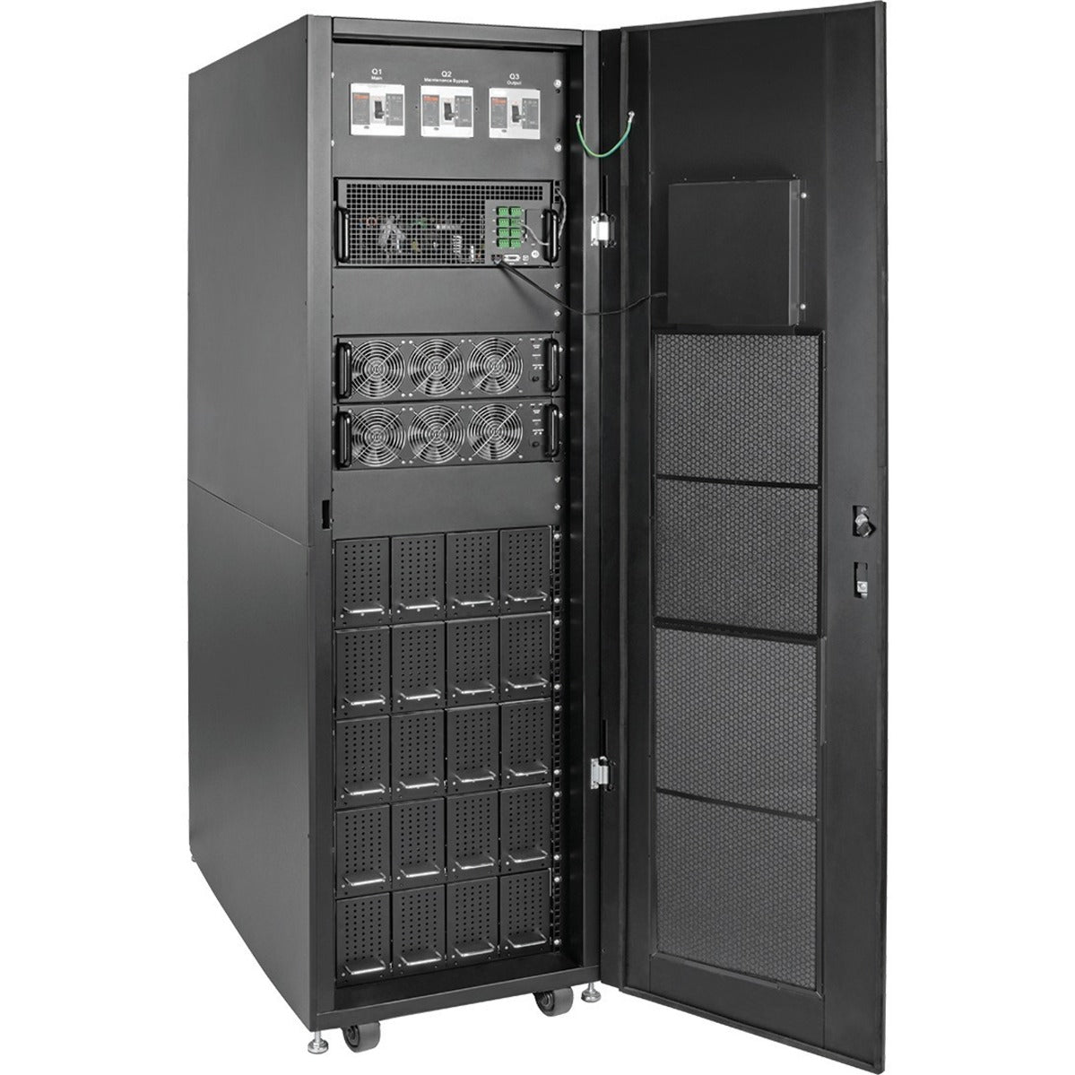 Tripp Lite SmartOnline SVX Series 30kVA 400/230V 50/60Hz Modular Scalable 3-Phase On-Line Double-Conversion Medium-Frame UPS System 4 Battery Modules