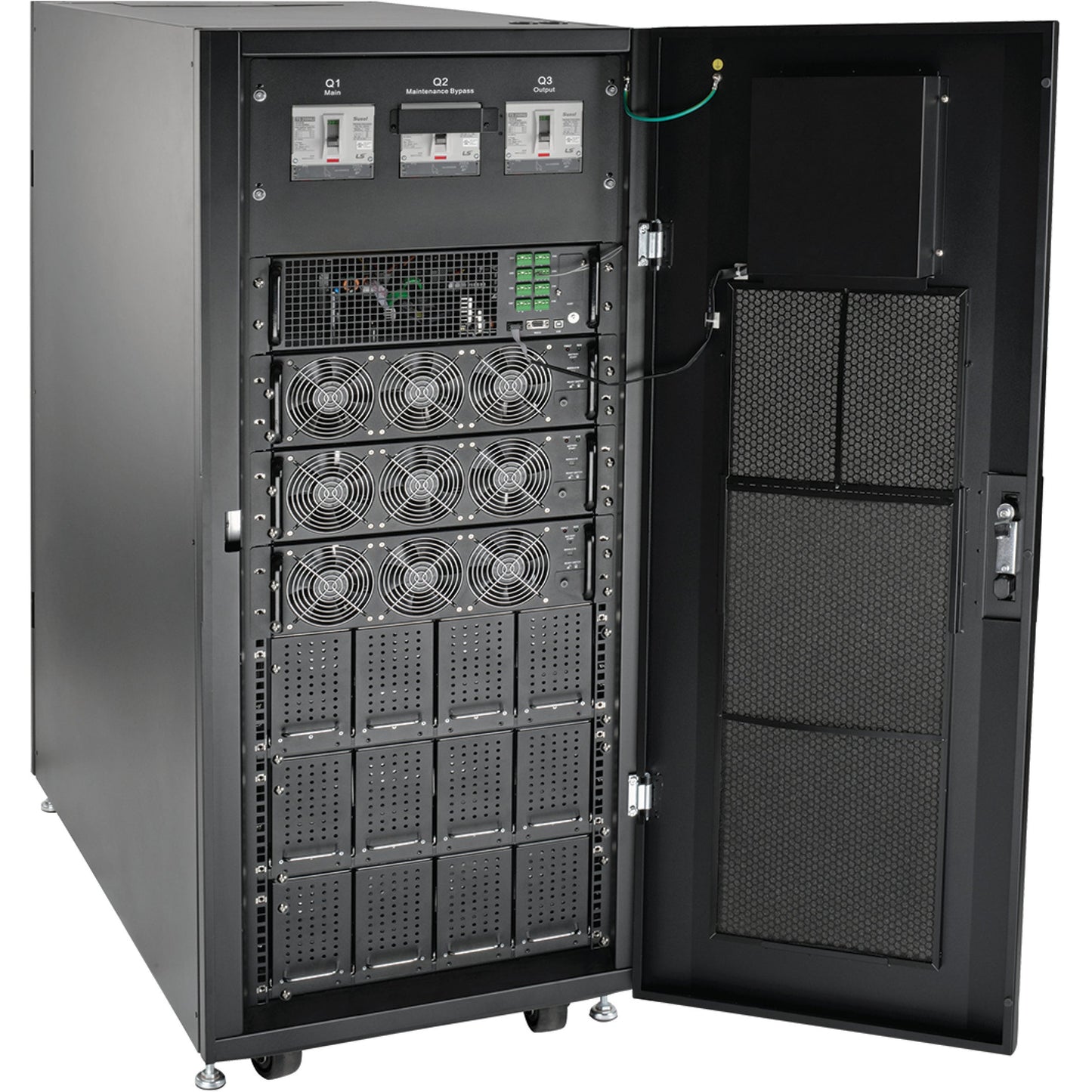 Tripp Lite SmartOnline SVX Series 30kVA 400/230V 50/60Hz Modular Scalable 3-Phase On-Line Double-Conversion Small-Frame UPS System 2 Battery Modules