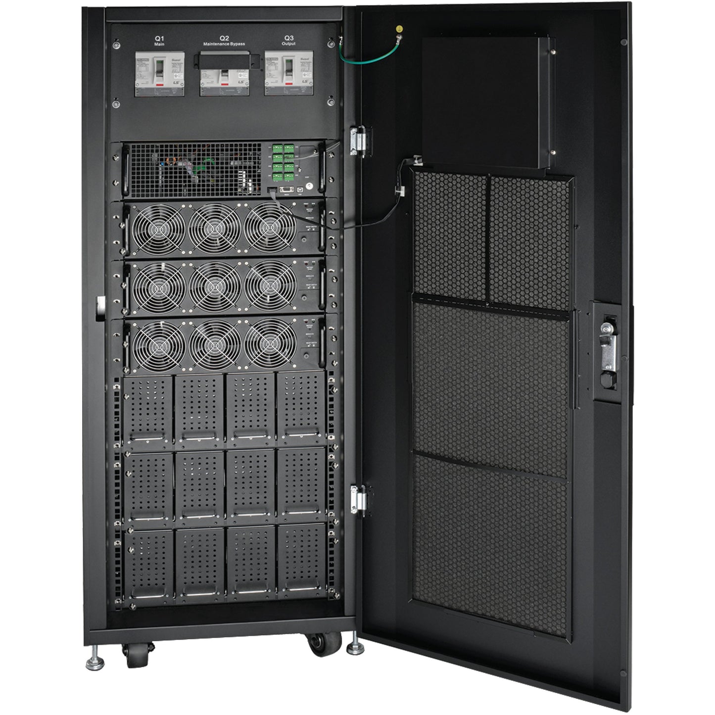 Tripp Lite SmartOnline SVX Series 30kVA 400/230V 50/60Hz Modular Scalable 3-Phase On-Line Double-Conversion Small-Frame UPS System 2 Battery Modules