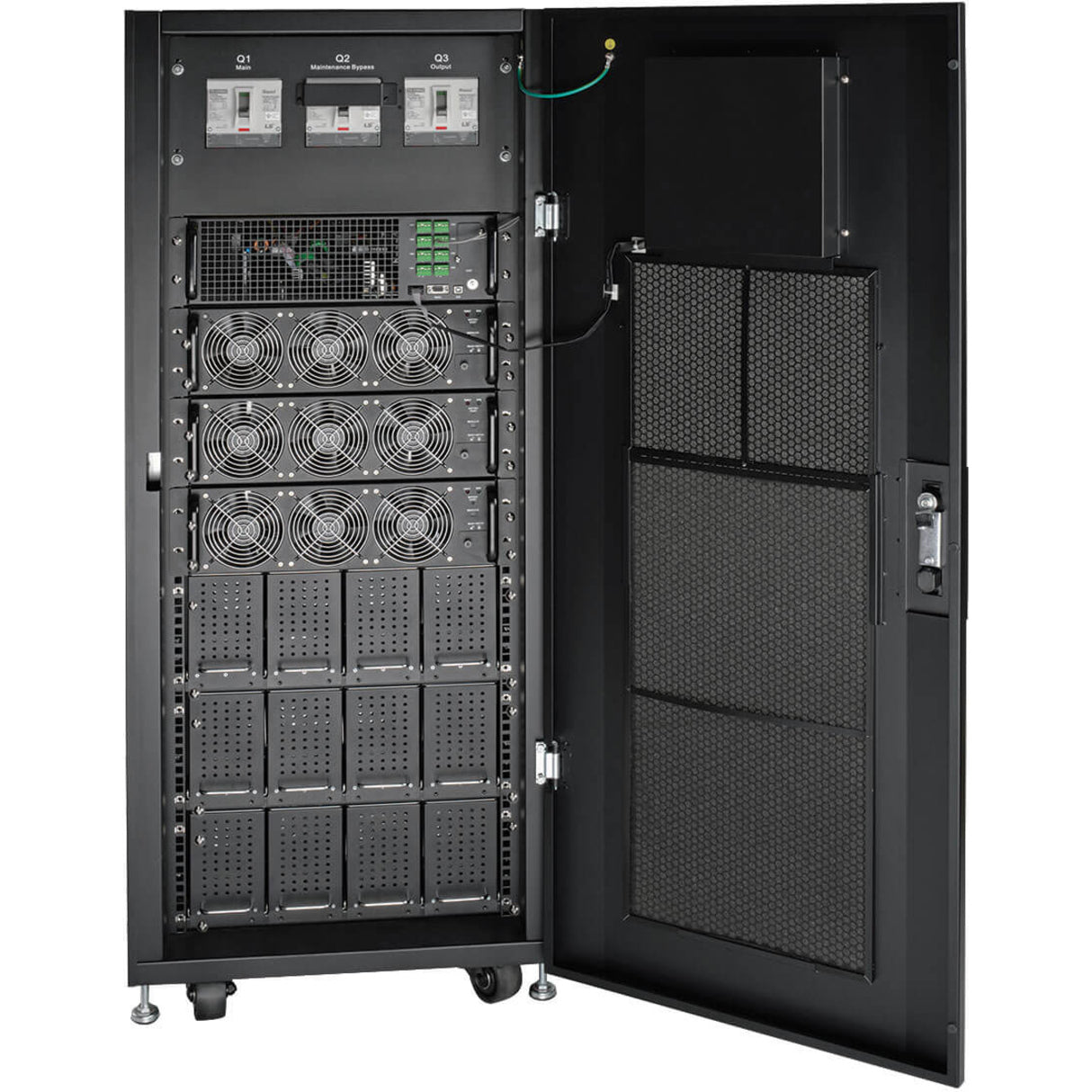 Tripp Lite SmartOnline SVX Series 30kVA 400/230V 50/60Hz Modular Scalable 3-Phase On-Line Double-Conversion Small-Frame UPS System 3 Battery Modules