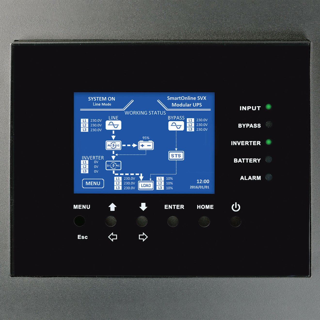 Tripp Lite SmartOnline SVX Series 60kVA Modular Scalable 3-Phase On-line Double-Conversion 400/230V 50/60Hz UPS System