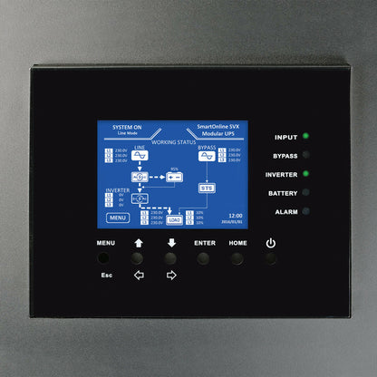 Tripp Lite SmartOnline SVX Series 60kVA 400/230V 50/60Hz Modular Scalable 3-Phase On-Line Double-Conversion Small-Frame UPS System 3 Battery Modules