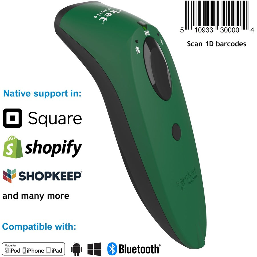 SOCKETSCAN S730 1D LASER GREEN 