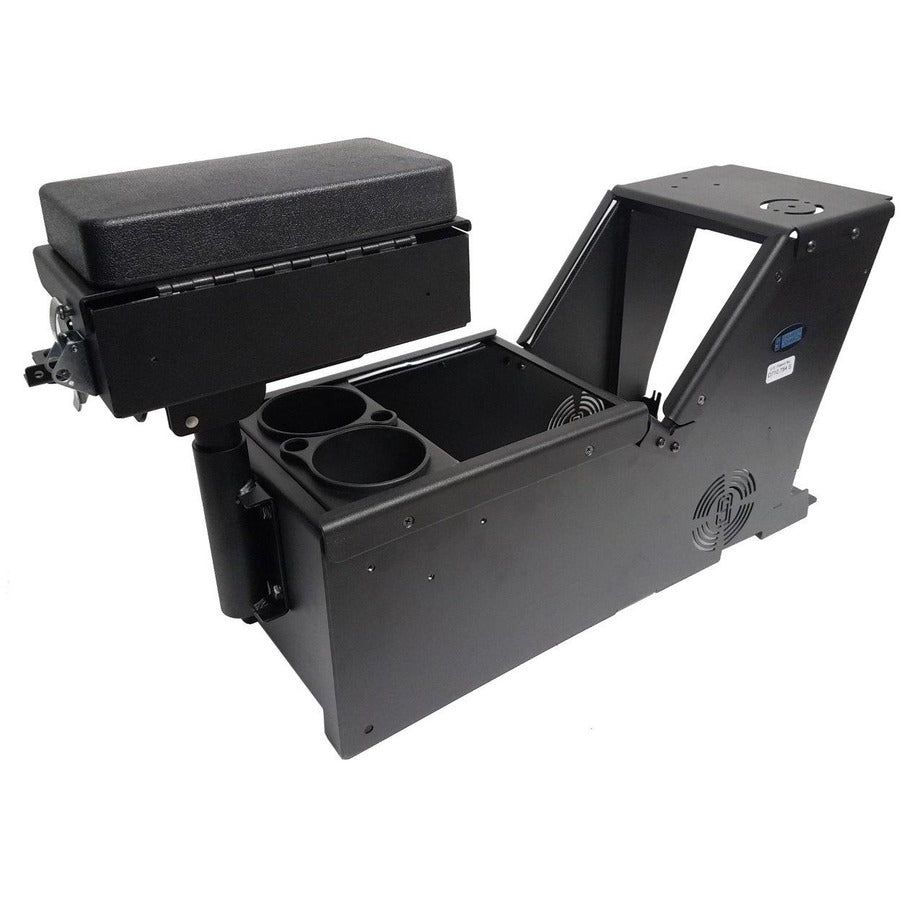 Gamber-Johnson Ford PI Utility (2012+) Console Box with Cup Holder and Printer Armrest Kit