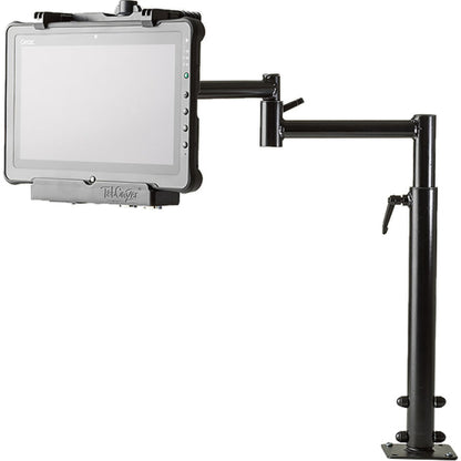 Gamber-Johnson Mounting Arm for Flat Panel Display Docking Station Tablet - Black Powder Coat