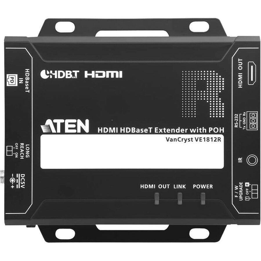 HDMI HDBASET RECEIVER W/IR/SER 