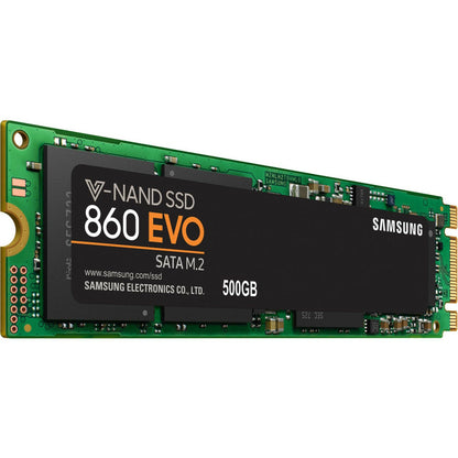 Samsung 860 EVO 500 GB Solid State Drive - M.2 2280 Internal - SATA (SATA/600)