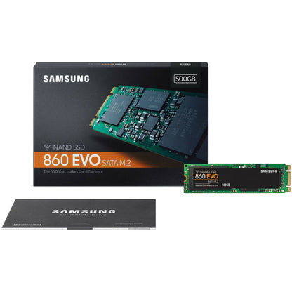 Samsung 860 EVO 500 GB Solid State Drive - M.2 2280 Internal - SATA (SATA/600)