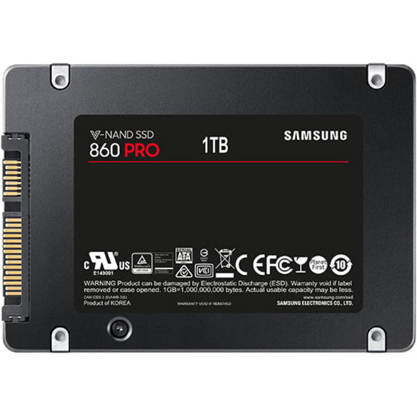 Samsung 860 EVO MZ-76E1T0E 1 TB Solid State Drive - 2.5" Internal - SATA (SATA/600)