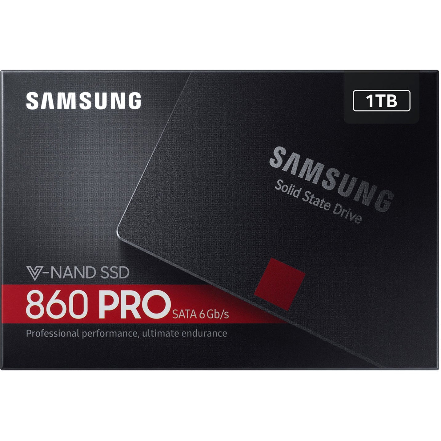 Samsung 860 PRO MZ-76P1T0E 1 TB Solid State Drive - 2.5" Internal - SATA (SATA/600)