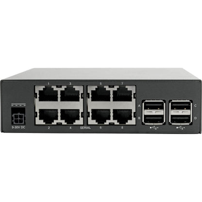 Tripp Lite 8-Port Serial Console Server with Dual GbE NIC Flash and 4 USB Ports