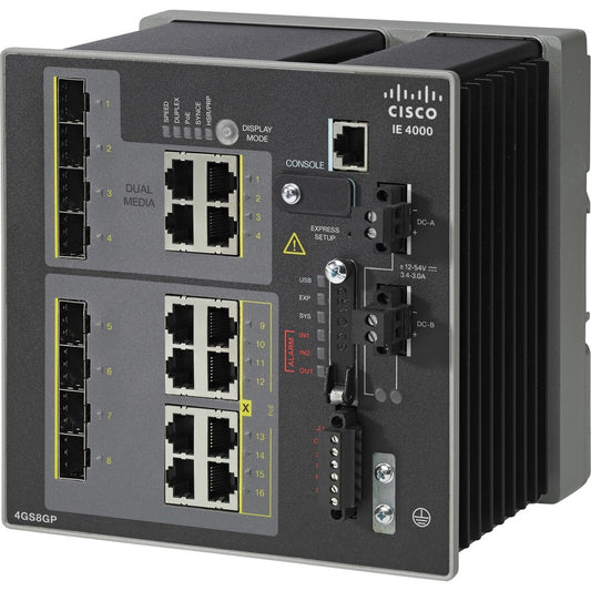 Cisco IE-4000-4GS8GP4G-E Layer 3 Switch