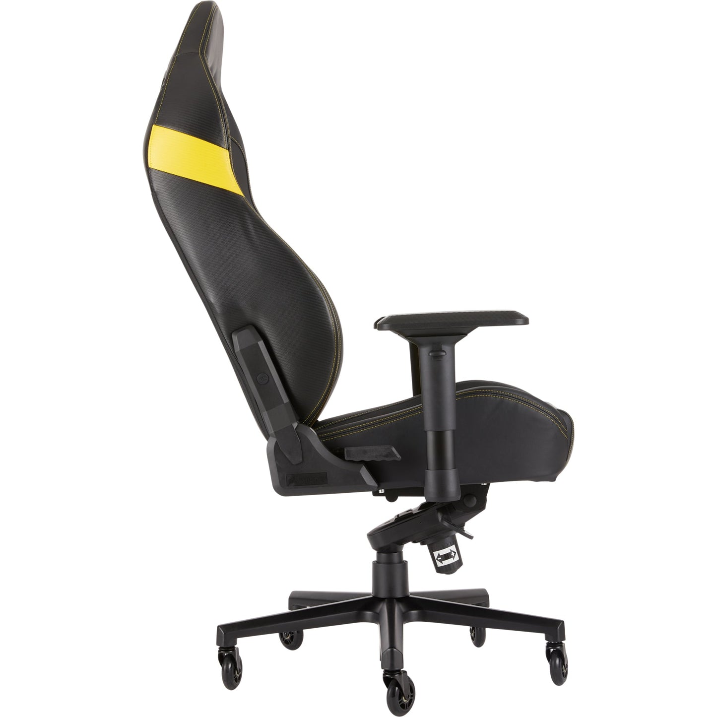 Corsair T2 ROAD WARRIOR Gaming Chair - Black/Yellow