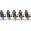 T1 RACE GAMING CHAIR BLK/RED   