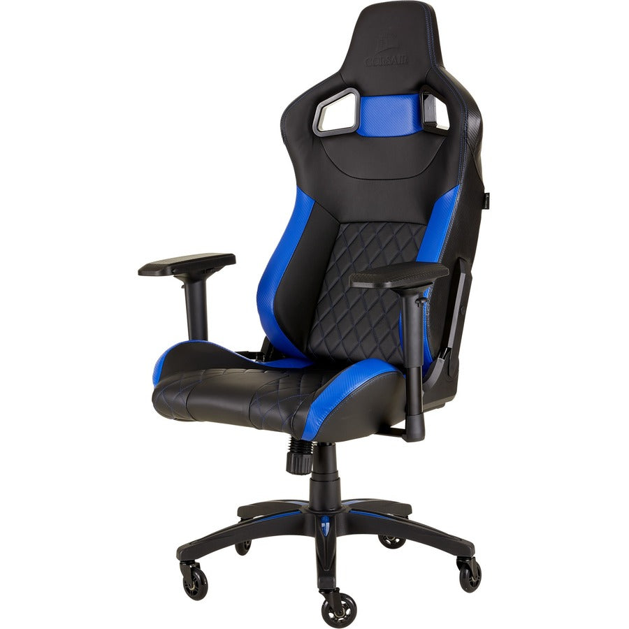 T1 RACE GAMING CHAIR BLK/BLU   