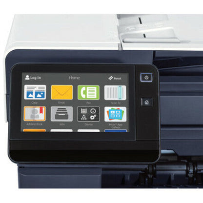 Xerox VersaLink B615 LED Multifunction Printer-Monochrome-Copier/Fax/Scanner-65 ppm Mono Print-1200x1200 Print-Automatic Duplex Print-275000 Pages Monthly-700 sheets Input-Color Scanner-600 Optical Scan-Monochrome Fax-Gigabit Ethernet