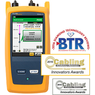 Fluke Networks OptiFiber Pro OFP2-100-QI Cable Analyzer