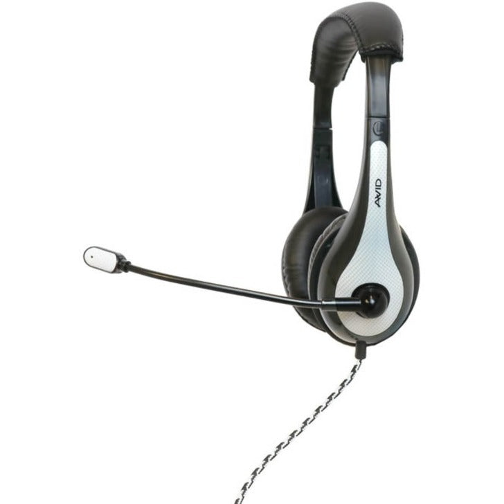 AVID Education AE-36 Headset with Noise Cancelling Microphone and 3.5mm Plug White