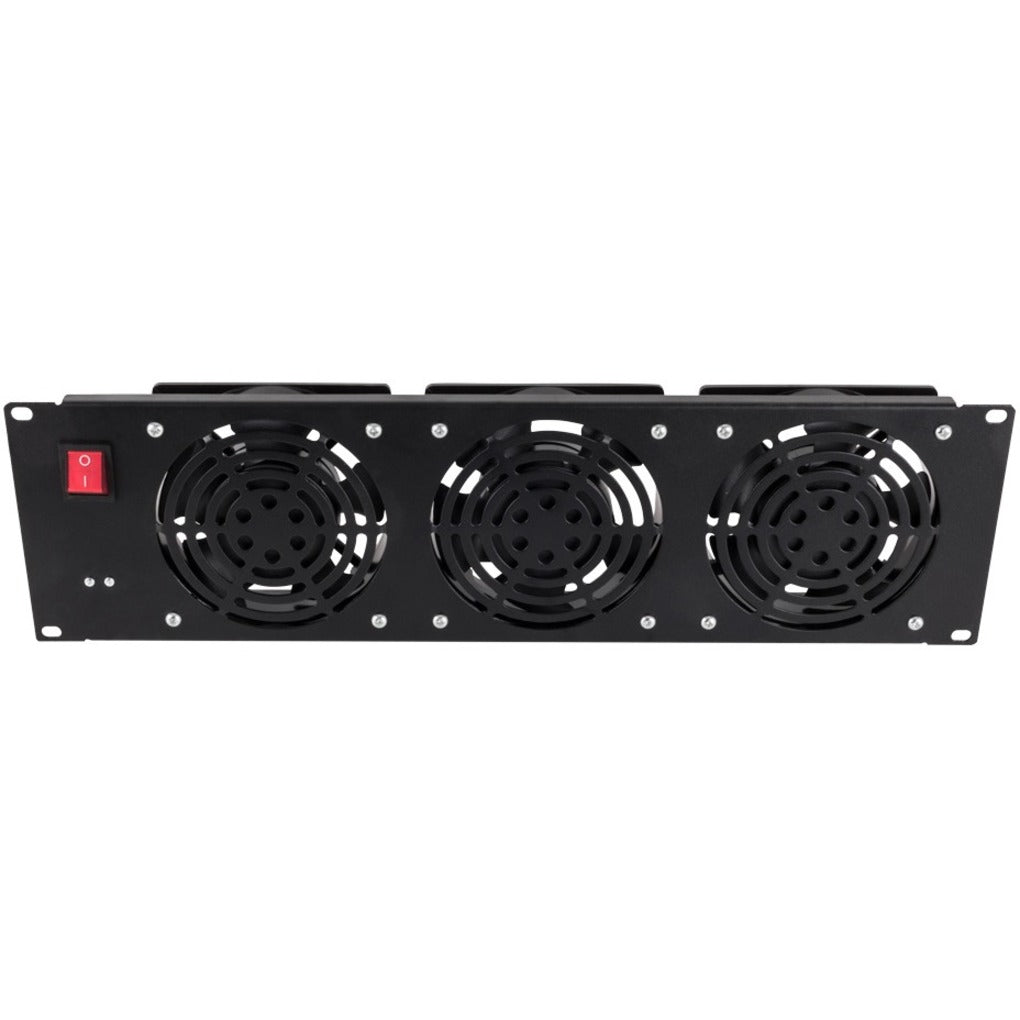 Rack Solutions 3U Horizontal Fan Panel