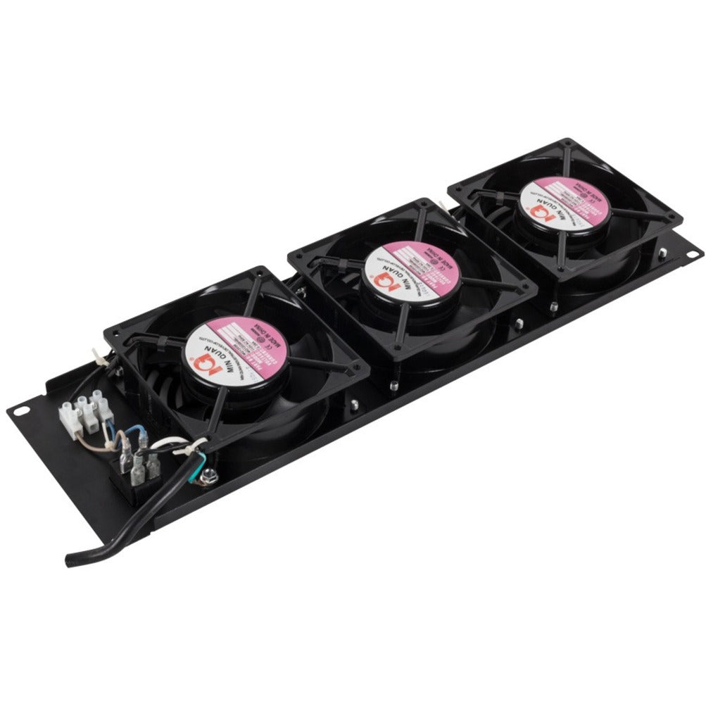 Rack Solutions 3U Horizontal Fan Panel