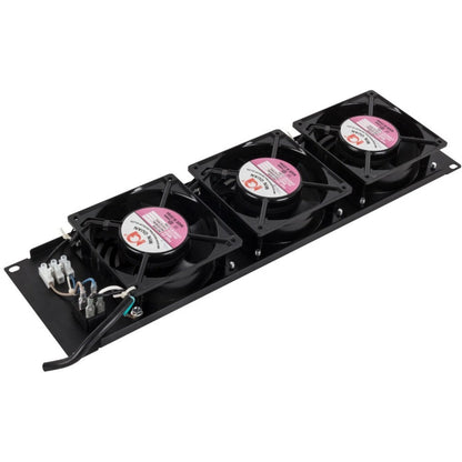 Rack Solutions 3U Horizontal Fan Panel