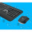 Logitech MK540 Advanced Wireless Keyboard and Mouse Combo for Windows 2.4 GHz Unifying USB-Receiver Multimedia Hotkeys 3-Year Battery Life for PC Laptop