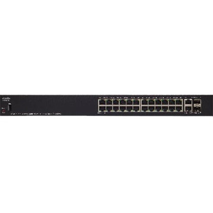 Cisco SG250X-24P Gigabit PoE with 4-Port 10-Gigabit Smart Switch