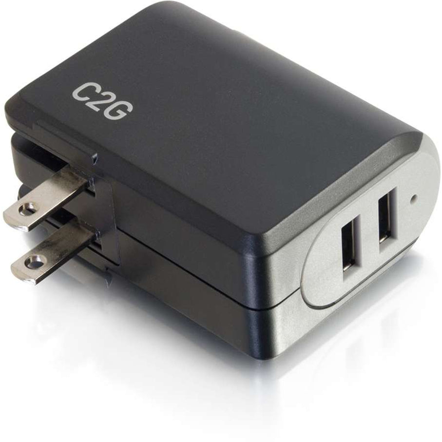 C2G 2-Port USB Wall Charger - AC Power Adapter