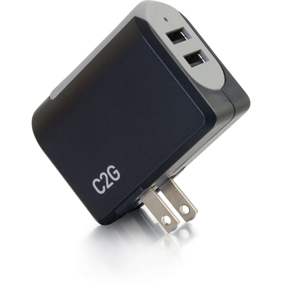 C2G 2-Port USB Wall Charger - AC Power Adapter