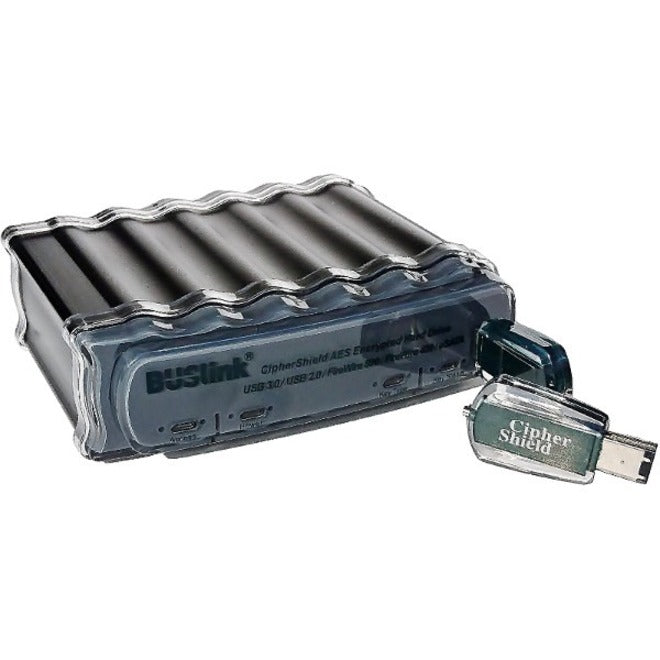 Buslink CipherShield CDSE-1T-P5 1 TB Portable Hard Drive - External - SATA