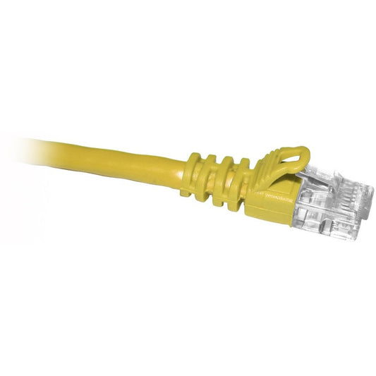 12FT CAT6 YELLOW BOOTED        