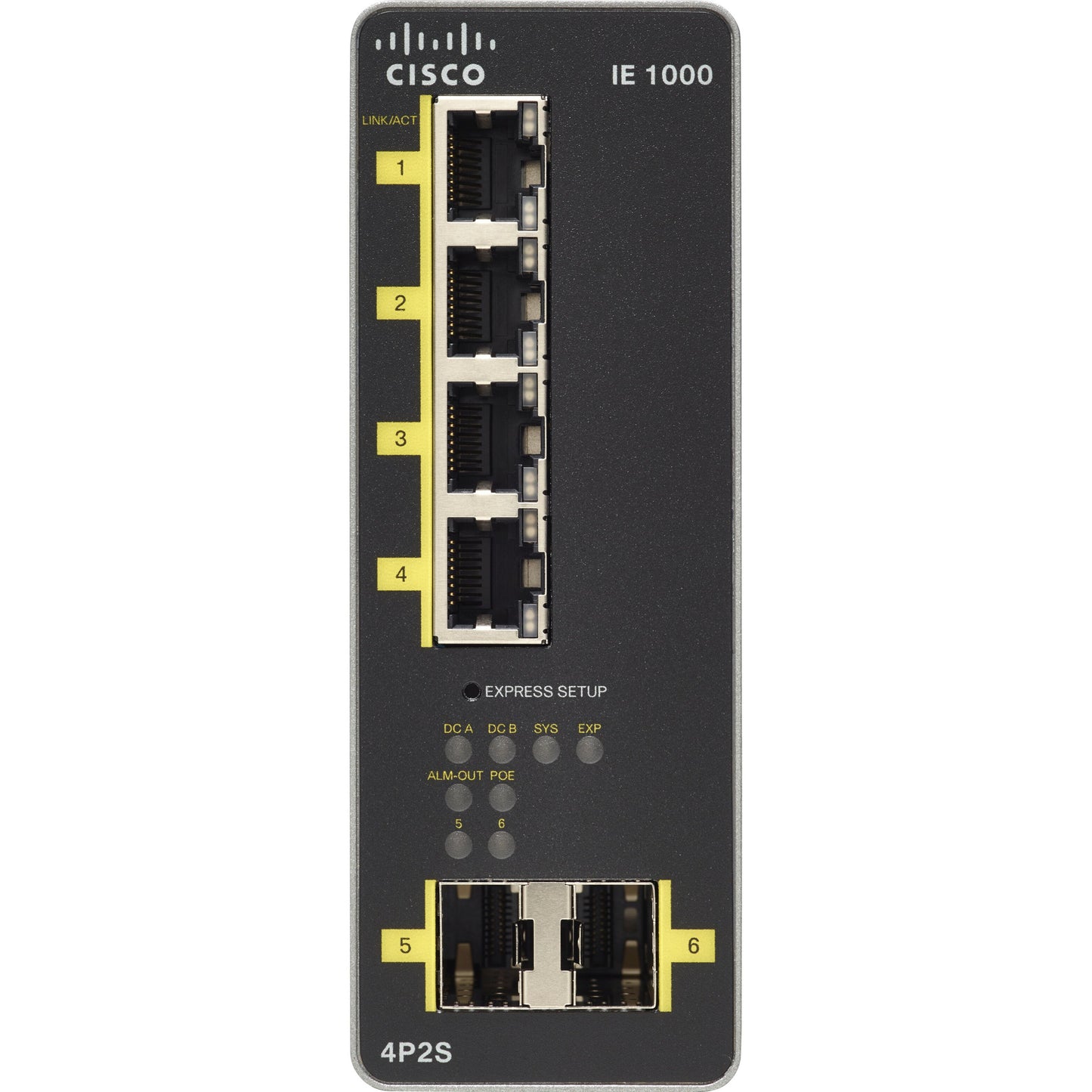 Cisco IE 1000-4P2S-LM Industrial Ethernet Switch