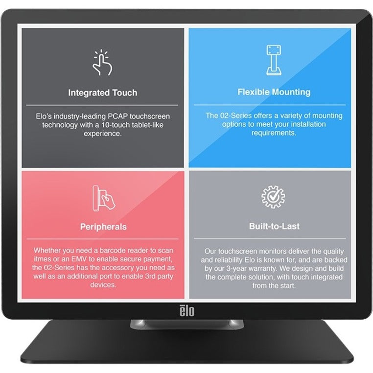 Elo 2402L 23.8" LCD Touchscreen Monitor - 16:9 - 15 ms