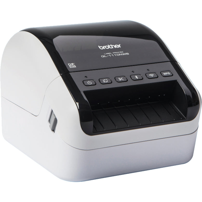 Brother QL-1110NWB Desktop Direct Thermal Printer - Monochrome - Label Print - Ethernet - USB - Bluetooth