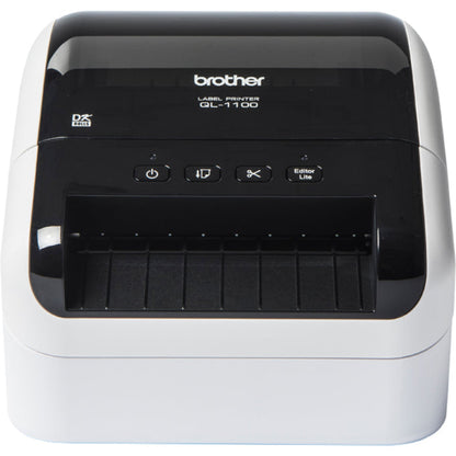 Brother QL-1100 Desktop Direct Thermal Printer - Monochrome - Label Print - USB