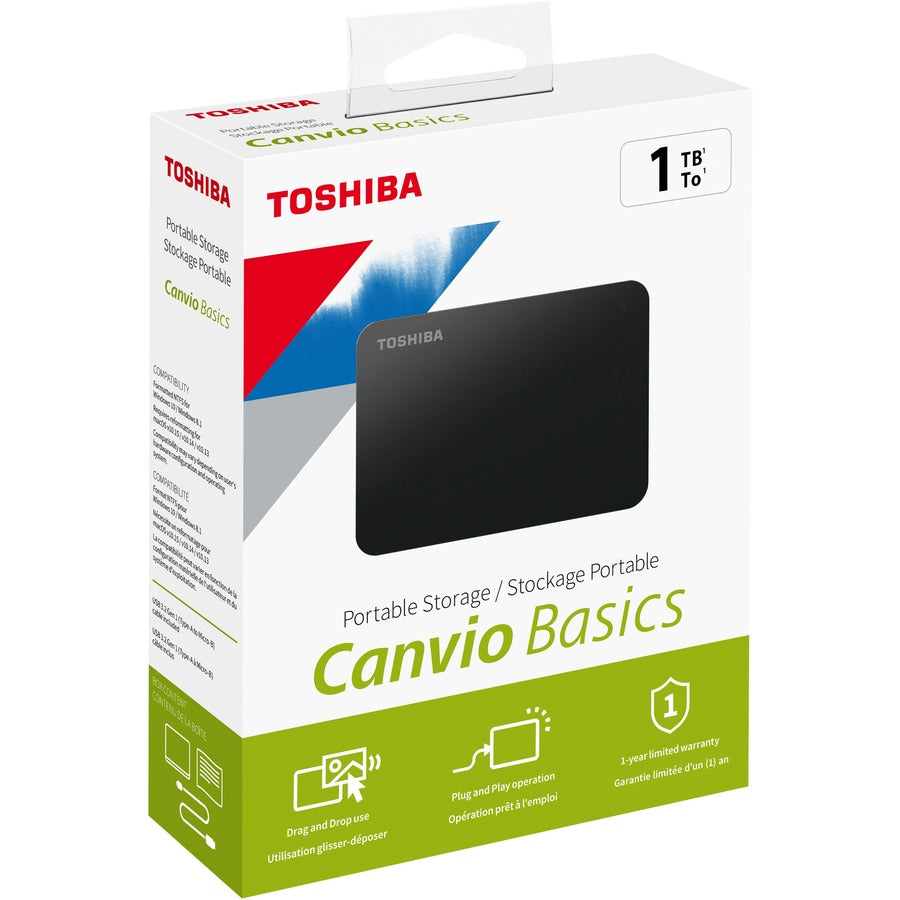 1TB CANVIO EXTERNAL 3.0 HDD    