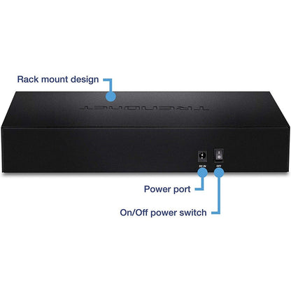 TRENDnet Gigabit Multi-WAN VPN Business Router; TWG-431BR; 5 x Gigabit ports; 1 x Console Port; QoS; Inter-VLAN Routing; Dynamic Routing; Load-Balancing; High Availability; Online Firmware Updates