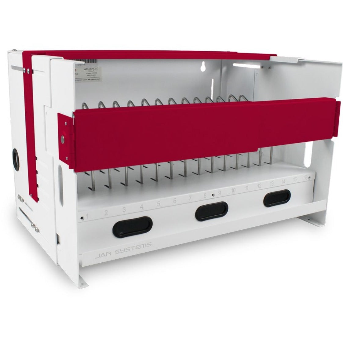 JAR Systems Essential 16 Charging Station - Red