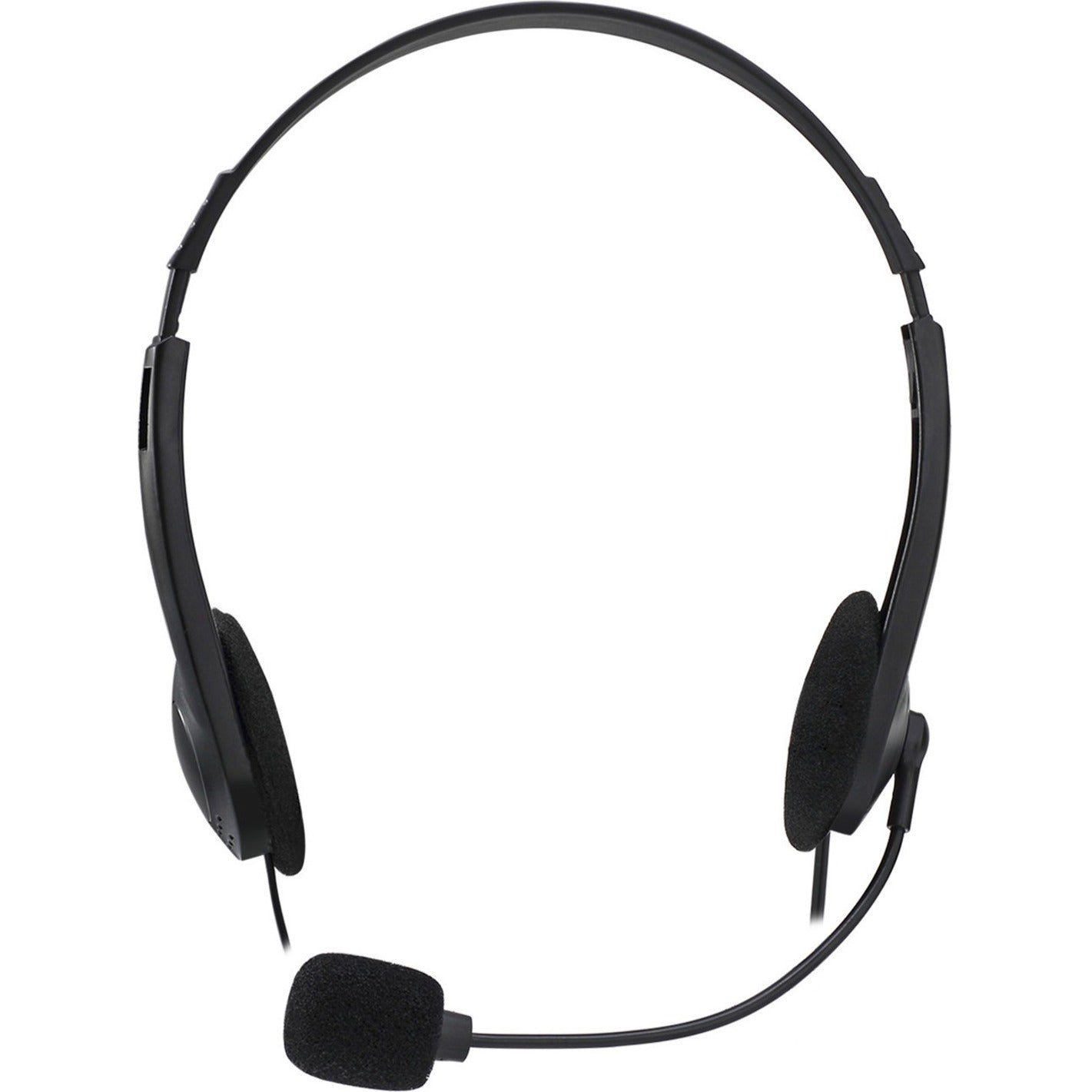 Adesso Xtream H4 - 3.5mm Stereo Headset with Microphone - Noise Cancelling - Wired- 6 ft cable- Lightweight