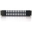 C2G 24-Port Blank Keystone/Multimedia Patch Panel