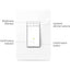 TP-Link Kasa Smart HS220 - Kasa Smart Dimmer Switch